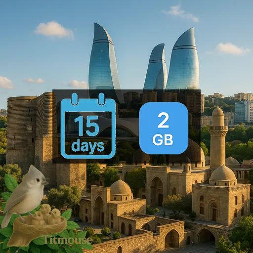 Azerbaijan - 2 GB - 15 Days