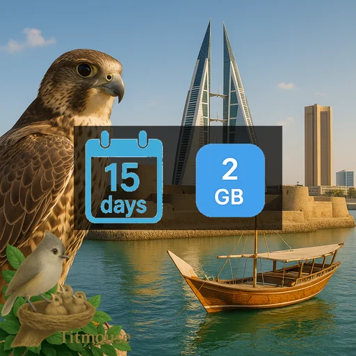 Bahrain - 2 GB - 15 Days