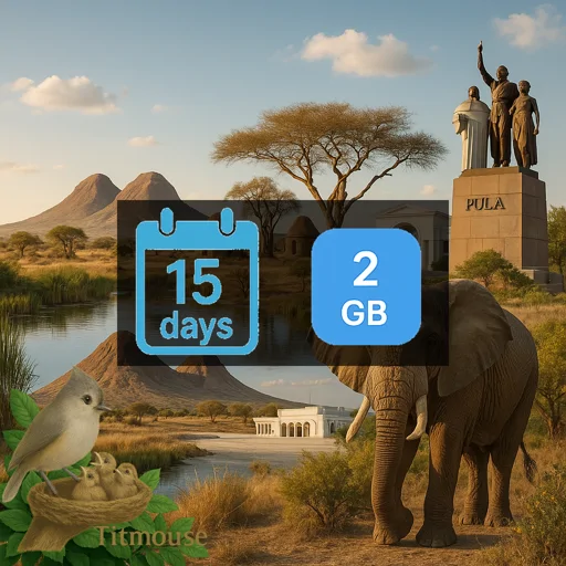 Botswana - 2 GB - 15 Days