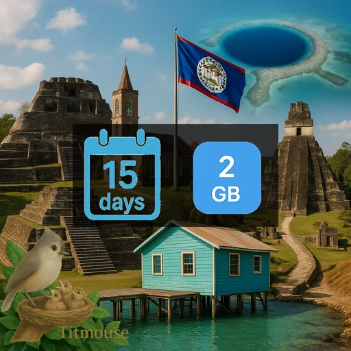Belize - 2 GB - 15 Days