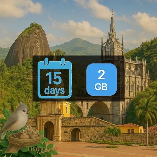 Colombia - 2 GB - 15 Days