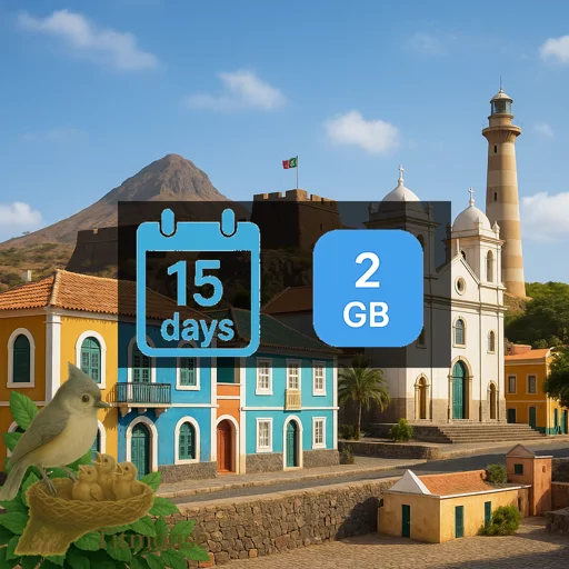 Cape Verde - 2 GB - 15 days