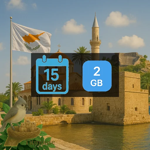 Cyprus - 2 GB - 15 Days