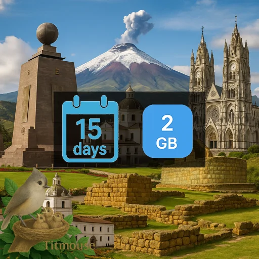Ecuador - 2 GB - 15 Days
