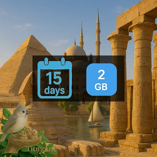 Egypt - 2 GB - 15 Days