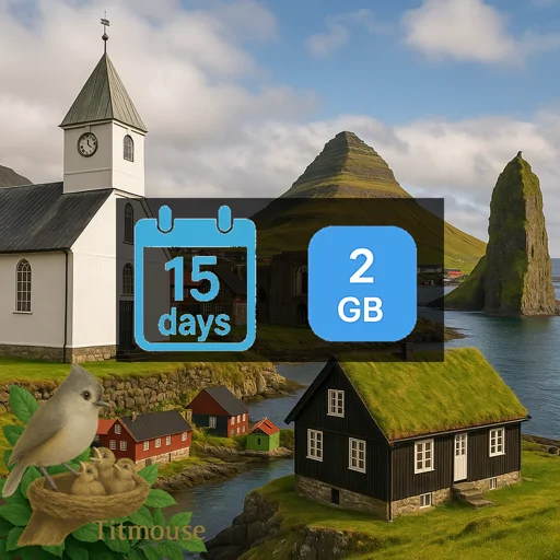 Faroe Islands - 2 GB - 15 Days