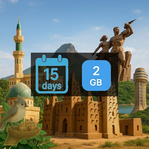 Guinea - 2 GB - 15 days