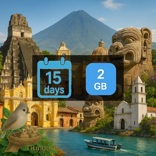 Guatemala - 2 GB - 15 days