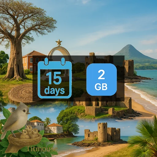 Guinea-Bissau - 2 GB - 15 Days