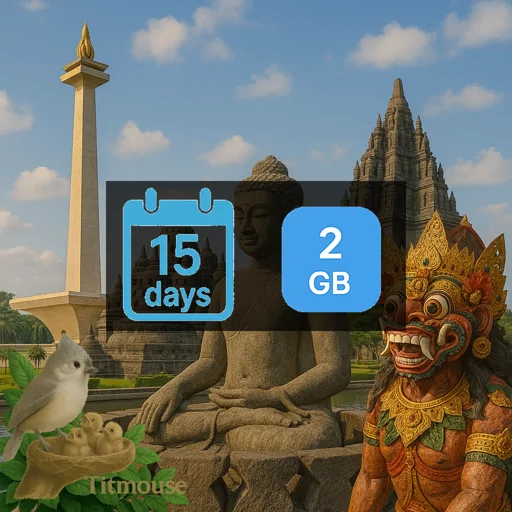 Indonesia - 2 GB - 15 Days