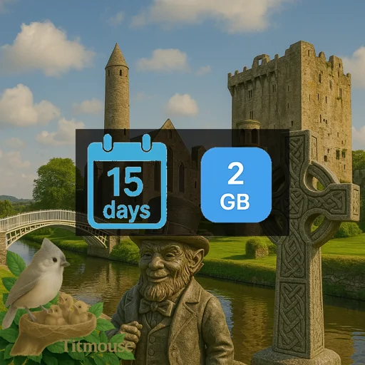 Ireland - 2 GB - 15 Days