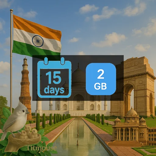 India - 2 GB - 15 Days