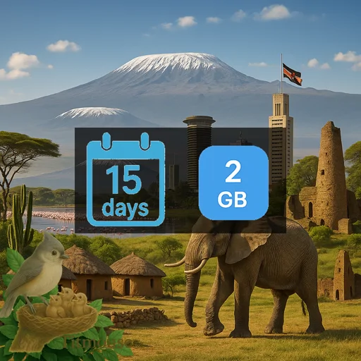 Kenya - 2 GB - 15 days