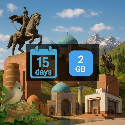 Kyrgyzstan - 2 GB - 15 Days
