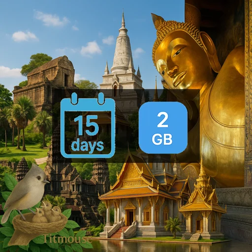 Cambodia - 2 GB - 15 Days