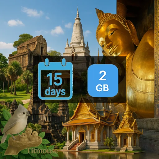 Cambodia - 2 GB - 15 Days