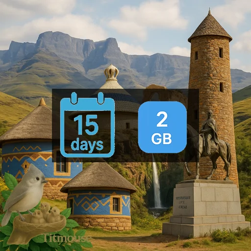 Lesotho - 2 GB - 15 Days