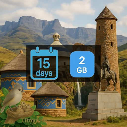 Lesotho - 2 GB - 15 Days