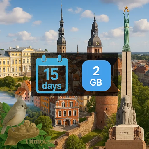 Latvia - 2 GB - 15 days