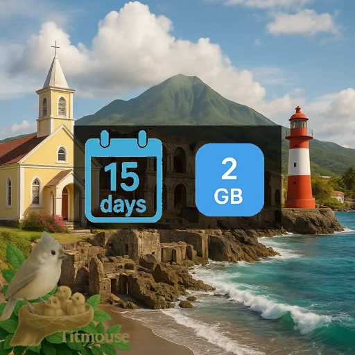 Montserrat - 2 GB - 15 Days