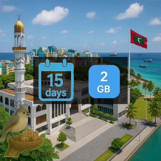 Maldives - 2 GB - 15 days
