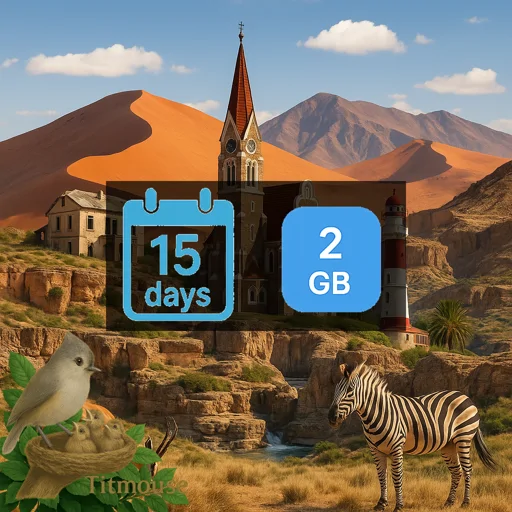 Namibia - 2 GB - 15 Days