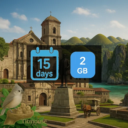Philippines - 2 GB - 15 Days