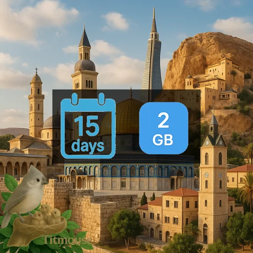 Palestine, State of - 2 GB - 15 Days
