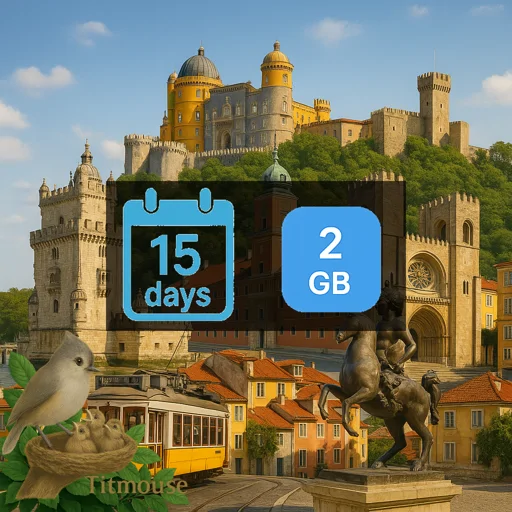 Portugal - 2 GB - 15 Days