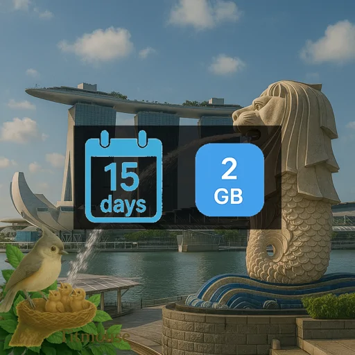 Singapore - 2 GB - 15 Days