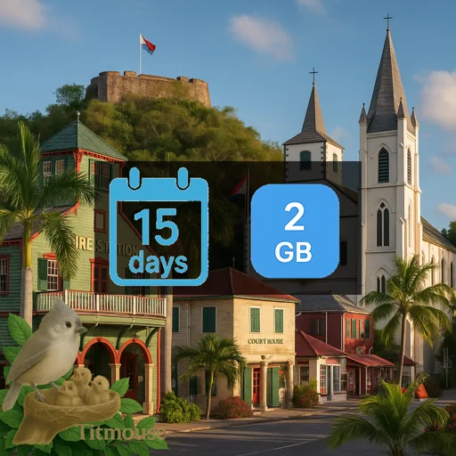 Sint Maarten (Dutch Part) - 2 GB - 15 days