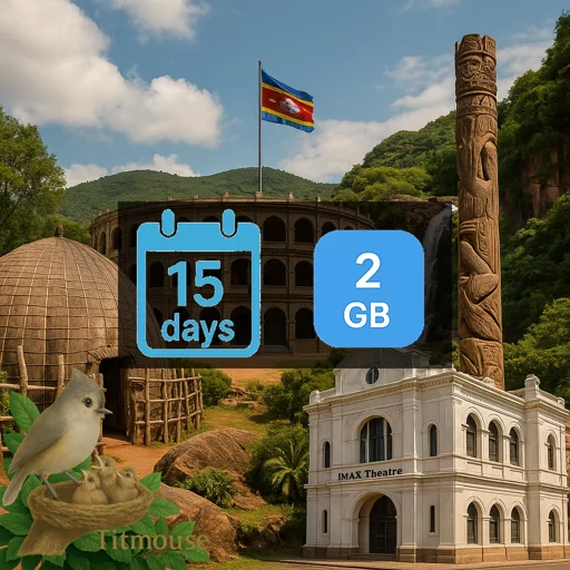 Eswatini - 2 GB - 15 Days