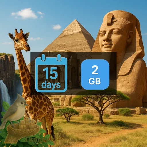 Chad - 2 GB - 15 Days