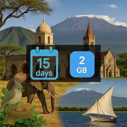 Tanzania - 2 GB - 15 Days