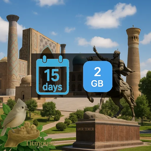 Uzbekistan - 2 GB - 15 Days