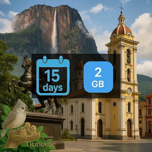 Venezuela - 2 GB - 15 Days