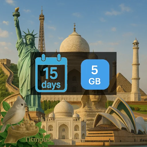 Latin America - 5 GB - 15 days