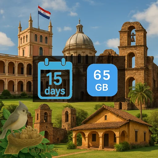 Paraguay - Unlimited - 15 days
