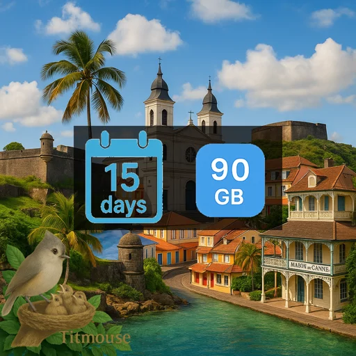 Guadeloupe - Unlimited - 15 Days