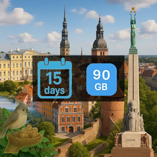 Latvia - Unlimited - 15 Days