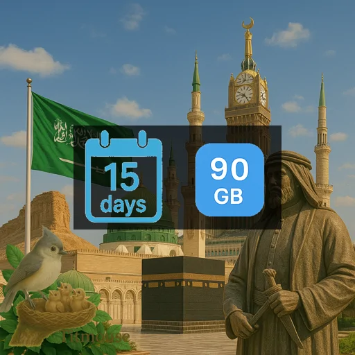 Saudi Arabia - Unlimited - 15 Days