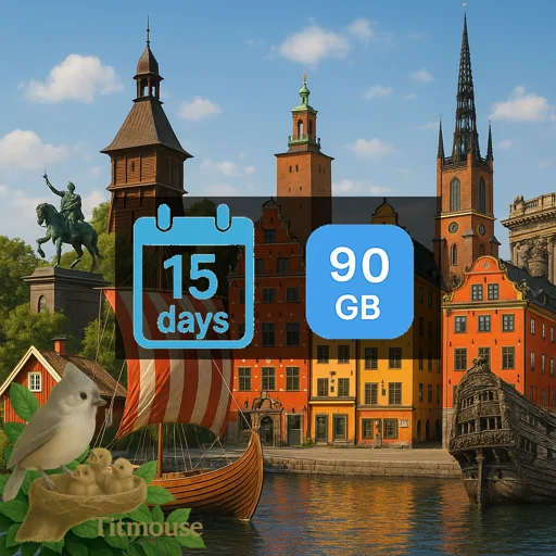 Sweden - Unlimited - 15 Days