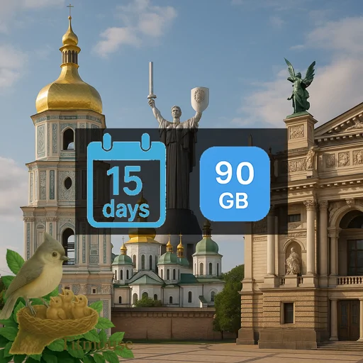 Ukraine - Unlimited - 15 days