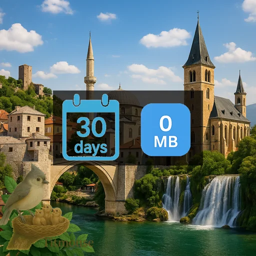 Bosnia and Herzegovina - Unlimited - 30 Days