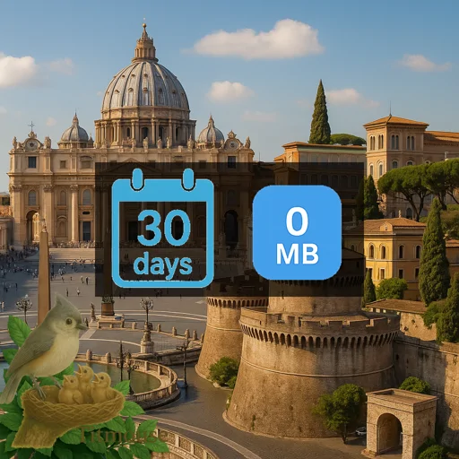 Vatican City - Unlimited - 30 Days