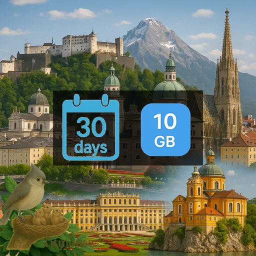 Austria - 10 GB - 30 Days