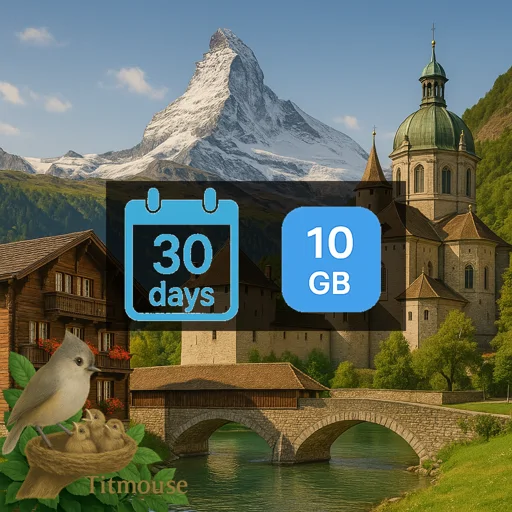 Switzerland - 10 GB - 30 Days