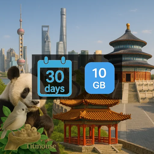 China - 10 GB - 30 Days