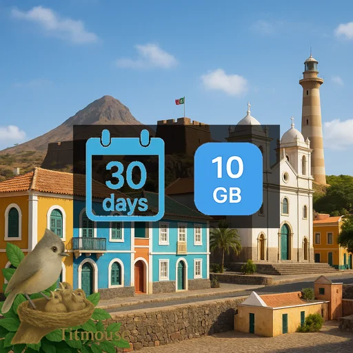 Cape Verde - 10 GB - 30 days