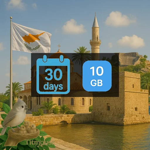 Cyprus - 10 GB - 30 Days